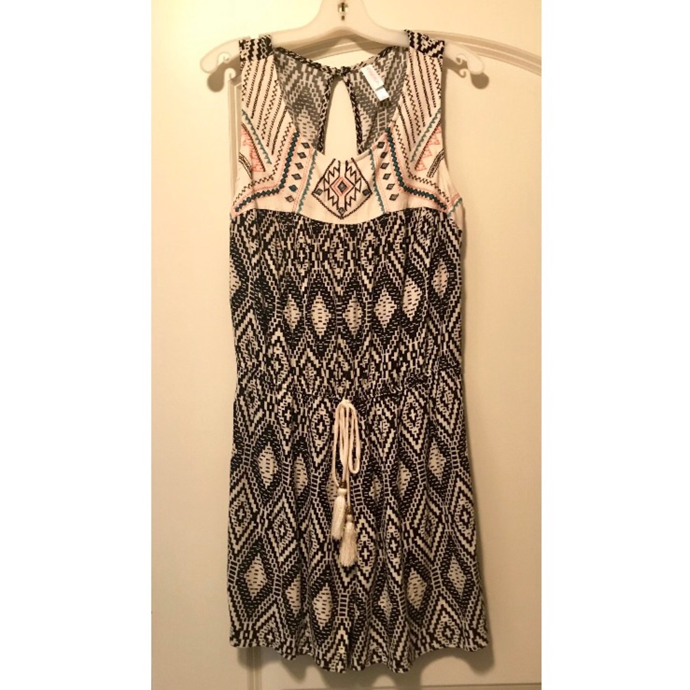 Small Black/White Romper